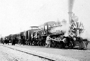 105- Loubet en Algerie- Train officiel